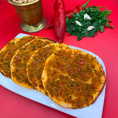 Vegan Nohutlu Lahmacun (4 ADET)